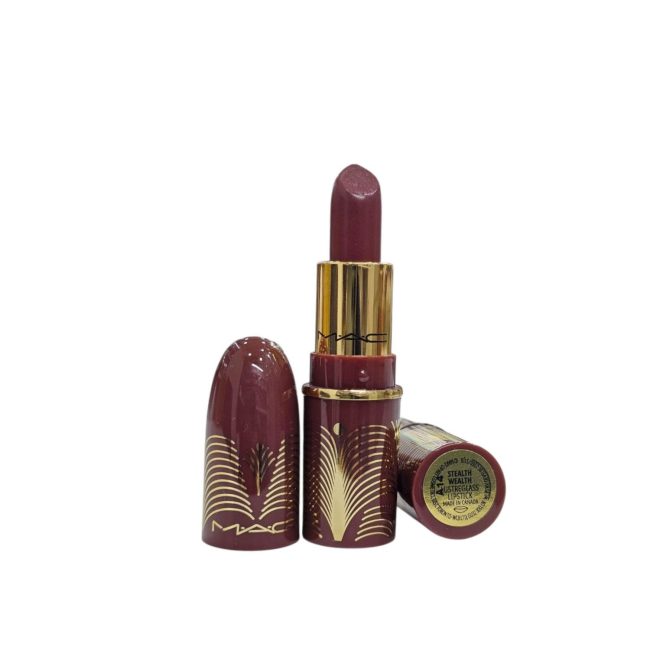Stealth Wealth MAC Mini Lustreglass Sheer-Shine Lipstick 1.5G (Without Packet From Set )