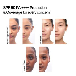 Wishcare Daily Tinted Fluid Sunscreen In-Vivo tested SPF 50 PA++++ Broad Spectrum Protection 50 ml Shade L101 3